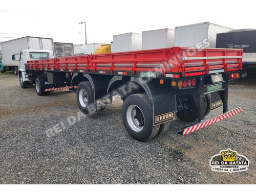 Imagem 2 de 15 de Carreta Semi Reboque Krone 2 Eixos Distanciada Grade Baixa