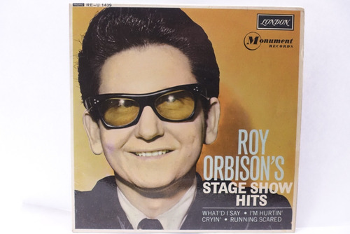 Vinilo 7 PuLG. Roy Orbison  Stage Show Hits  1965