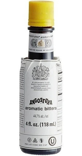 Angostura Salsa Aromatic Bitters 4oz 118ml.