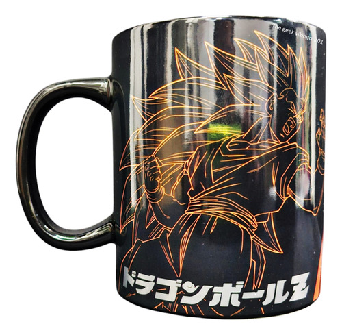 Taza Jumbo Goku Fase 3 Super Saiyajin 567 Ml Dragon Ball Z E