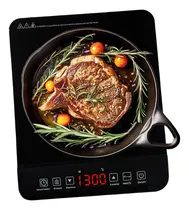 Comprar Ewtto ET-H8009 Parrilla De Inducción Eléctrica Cocina Color Negro 1300W . Parrilla Eléctrica Ewtto ET-H8009 Negro 127V 1 Hornalla