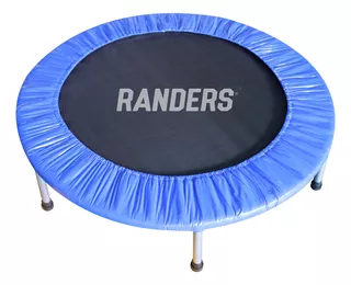 Mini trampolin Randers ARG-068 color negro con diámetro de 100cm y funda para resortes