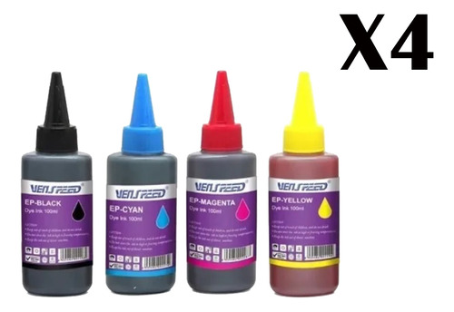 Tinta Dye Para Epson 100 Ml