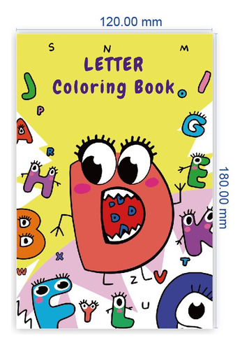 Libro Para Colorear De 8 Dibujos Carta