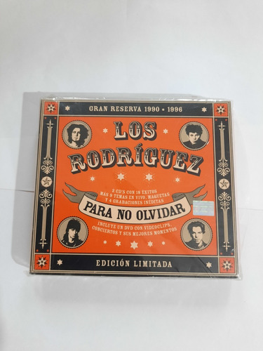 Los Ridriguez - Para No Olvidar- 2cds + 1 Dvd