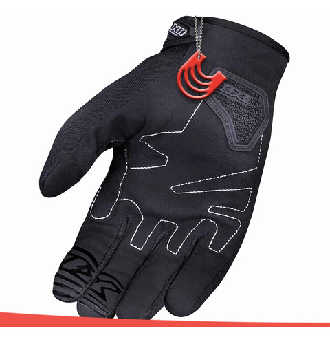 Imagem 2 de 8 de Luva X11 Masculina Blackout Touch Verão Motociclista Moto