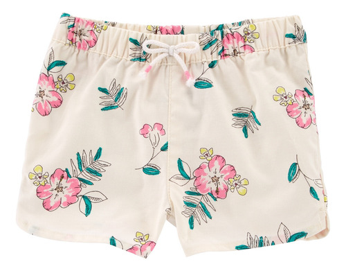 Set 3 Piezas Short, Camisa Y Body De Algodón Carters 1p2836