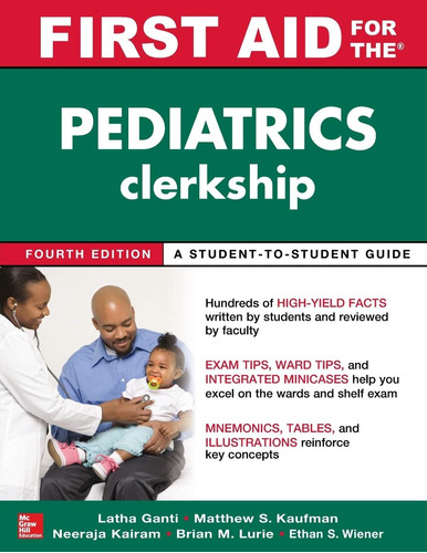 Libro: First Aid For The Pediatrics Clerkship, Fourth