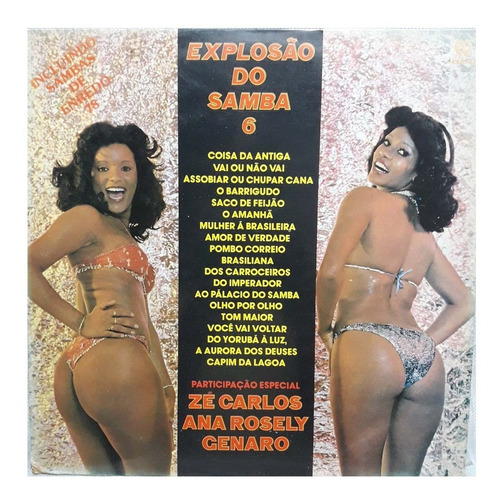 Lp Zé Carlos, Ana Rosely, Genaro - Explosão Do Samba 6