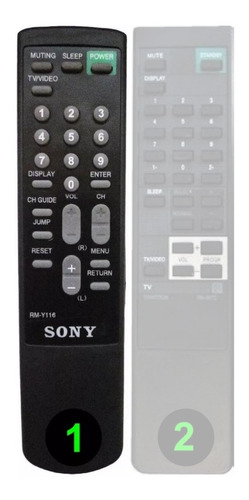 Control Remoto Para Tv Sony De Tubo Directo Y Especifico