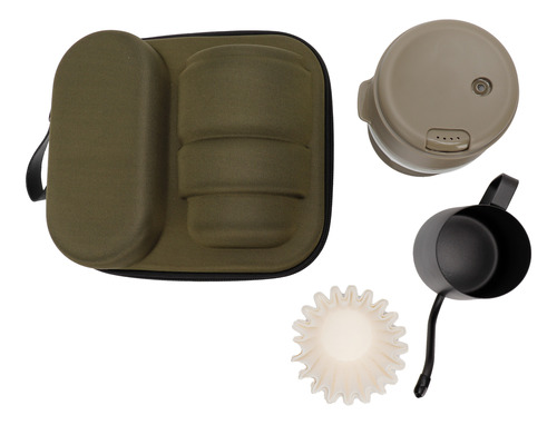 Set De Ollas Hechas A Mano Para Cafetera, Manual De Viaje, T