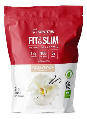 Evolution Advance Nutrition Fit & Slim Blend, 2 Libras  Prot