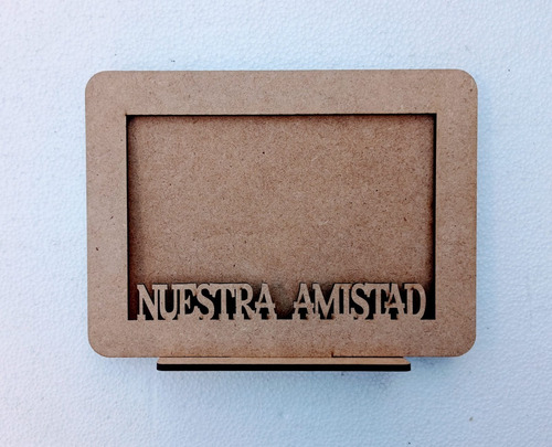 Porta Retratos Fibrofacil Día Del Amigo 10x15cm 4 Un