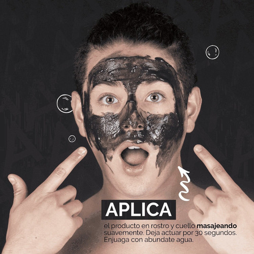 Asepxia Carbón Detox Gel Exfoliante 120 G. Limpia La Piel