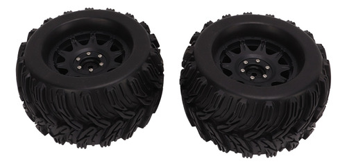 Neumáticos De Coche Rc A Escala 1/8 De 2 Piezas Y Ruedas Par