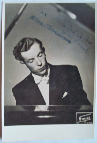 Foto Original Del Pianista Paul Badura Skoda 