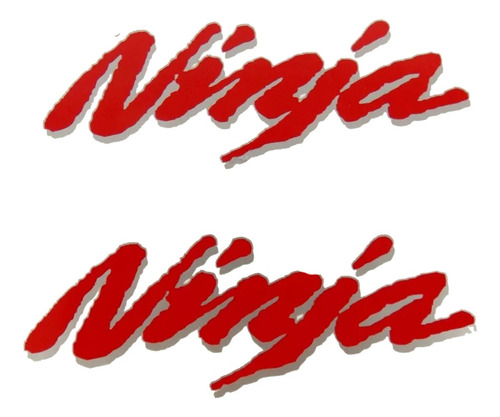 Emblema Adesivo Rabeta Tanque Kawasaki Ninja Par Nin08 Fgc