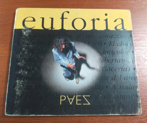 Cd Euforia Fito Páez Warner Music 1996 