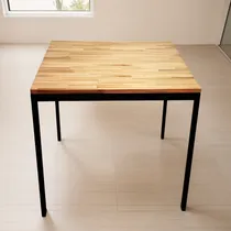 Comprar Mesas De Comedor 70 Muebles Hierro Y Madera - Horacio Home