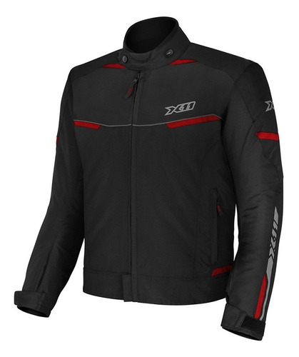 Jaqueta X11 Guard2 Masculina Vermelha Proteções Moto