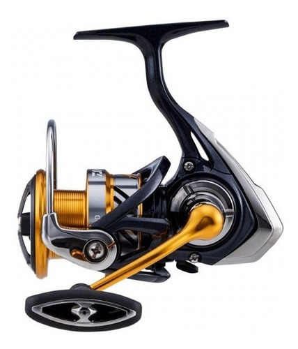 Molinete Daiwa Revros Lt 2500d Xh - 4 Rol.- Drag:10kg -6.2:1 Cor Preto