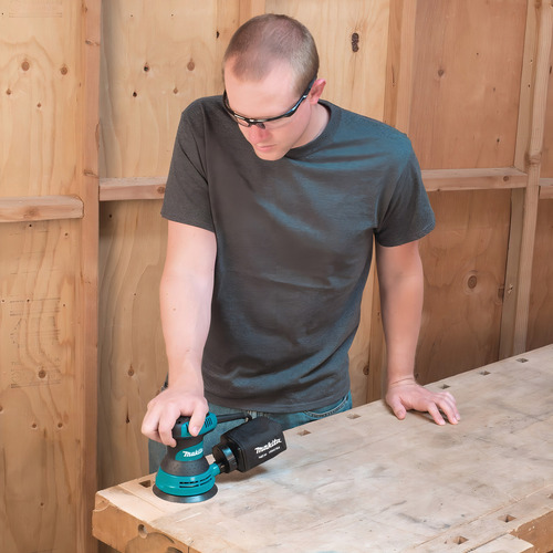 Lijadora Orbital Makita Bo5030 De 5 300w Azul