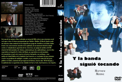 Y La Banda Siguió Tocando Matthew Modine Alan Alda Dvd