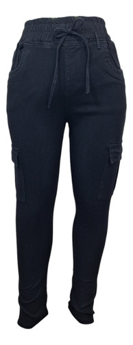 Pantalon Tallas Extras A Cintura Stretch Jogger Cargo Fanne