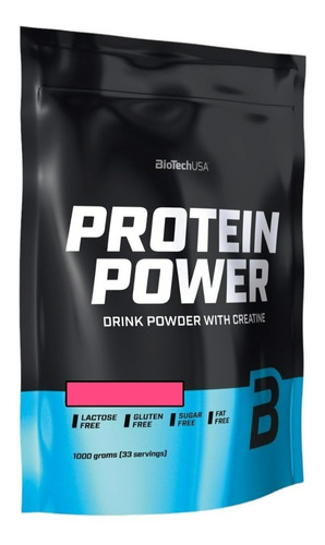 Protein Power Con Creatina - Biotechusa - 1 Kilo