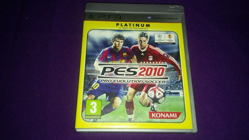 Pes 2010 Pal  Fisico Original Ps3 