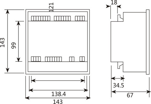 Controlador De Factor De Potencia Rg-8t, 8 Pasos (vimavech)