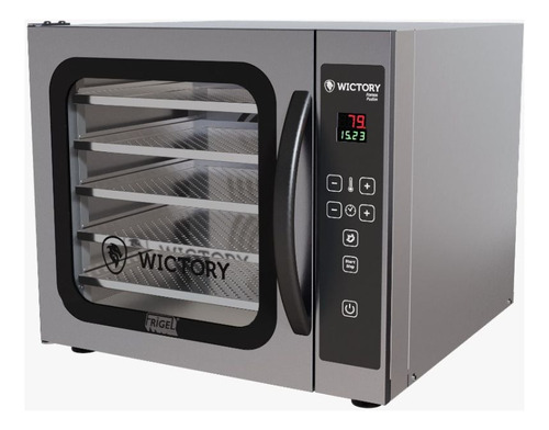 Forno De Bancada Elétrico Wictory Wcv-535 Sem Vapor Cor Prateado 220v