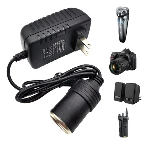 Enchufe Adaptador For Coche Cable De Encendedor Convertidor