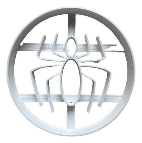 Cortante Galletitas Spiderman Logo / Lauacu