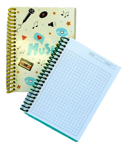 Cuaderno Tamaño A6 H. Cuadric Pack X20