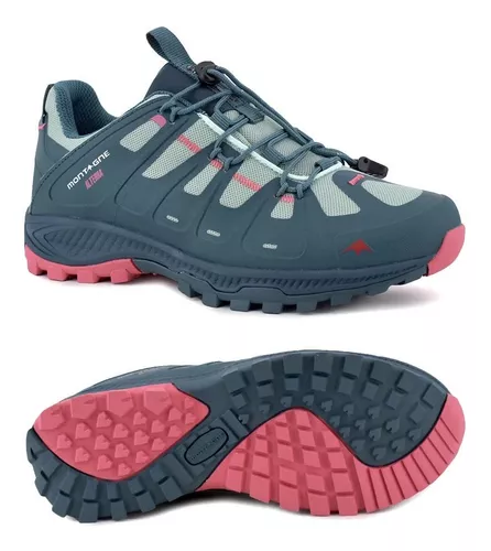 Zapatillas Montagne Alterra Mujer Trail Impermeables