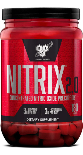 Xido De Nitrgeno Bsn Nitrix, 2.0 Suplementos, 2760177, Rojo,