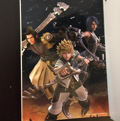 Imagen 2 de 10 de Kingdom Heats Birth By Sleep Post Card Book Gastovic Anime