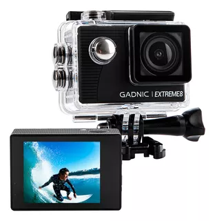 Camara Deportes Extremos Gadnic G8 Hd Xl - Accesorios Gratis Color Gris