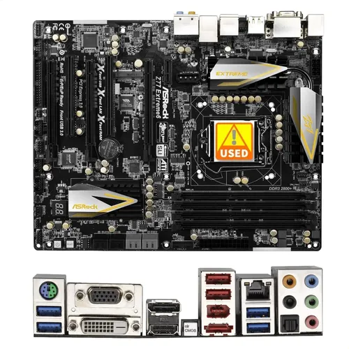 i7-3770K Z77 Extreme6 DDR3 16GBセット Placa-mãe Asrock Z77 Extreme6 Z77 Atx Lga 1155 Ddr3 Xdbbjb