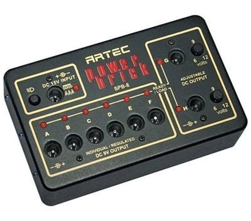 Artec Se-spb8 Fuente Multi Pedal Power Brick - Oddity