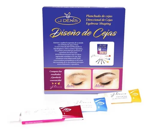 comprar Kit De Diseño Y Planchado De Ceja J Denis 2 Pzas