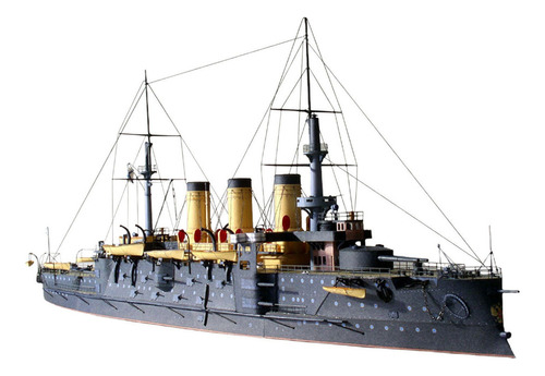 1: 250 Buque De Zar Oslyabya De La Armada Rusa Modelo De Z