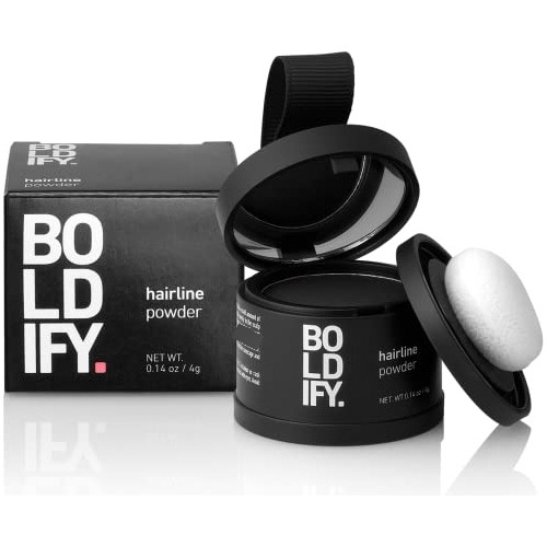 Boldify Polvo De Línea Capilar (negro) A Prueba De Manchas I