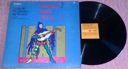 Pro Música De Rosario Música Para Niños 3 Disco Lp De Vinilo