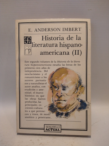 Historia Literatura Hispanoamericana Ii Anderson Imbert Fce