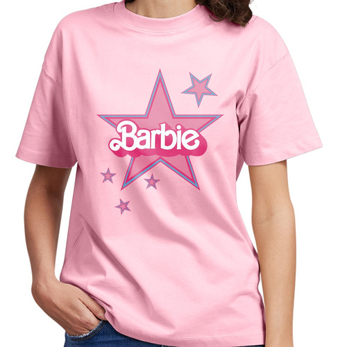 Camisa Camiseta Barbie Boneca Star Filme T-shirt Feminina