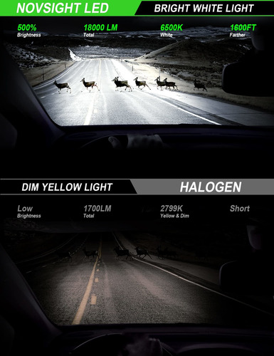 Faros Delanteros Led H4 9003 Hb2, 100 W, 20000 Lúmenes...