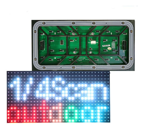 Matriz Led P10 Pantalla Impermeable Al Aire Libre 1 4scan 3