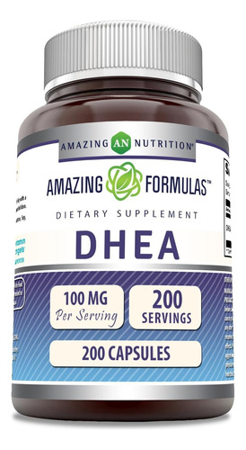 Dhea (dehidroepiandrosterona) Amazing Formulas 100mg, 100cap